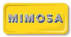 Jamida of Sweden Plateau Mimosa Jaune | 32x15 cm