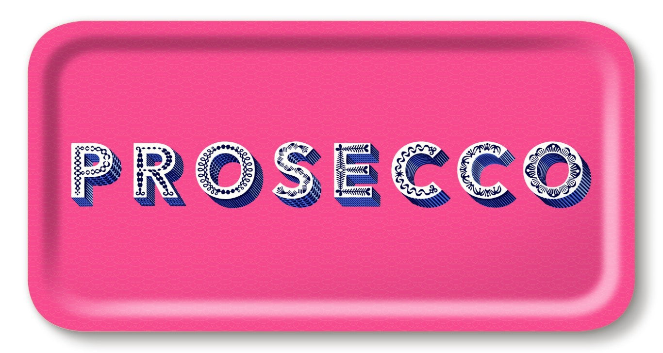 Jamida of Sweden Tablett Prosecco Pink | 43x22 cm