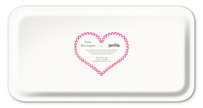 Jamida of Sweden Tablett Prosecco Pink | 43x22 cm