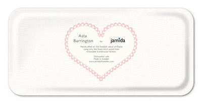 Jamida of Sweden - Tablett ROSÉ Rosa | 32x15 cm - Codeso Living