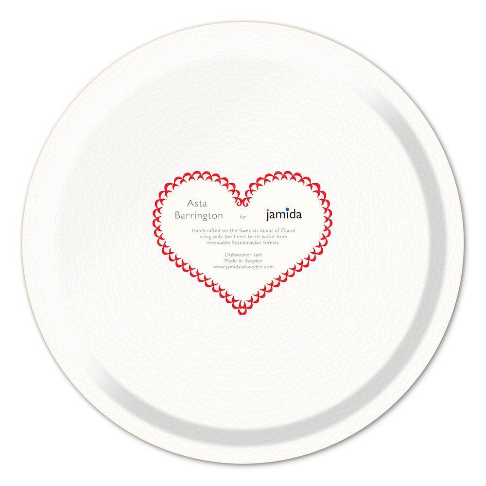 Jamida of Sweden Tablett Wine O´Clock Rot | ø 31 cm