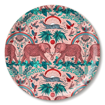 Jamida of Sweden Tablett Zambezi Pink | ø 39 cm