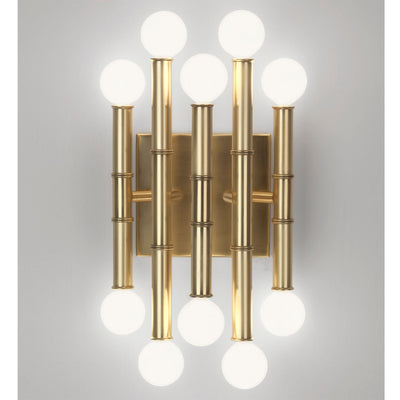 Jonathan Adler 10-flammige Wandlampe Meurice | Gold