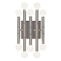 Jonathan Adler 10-flammige Wandlampe Meurice | Silber