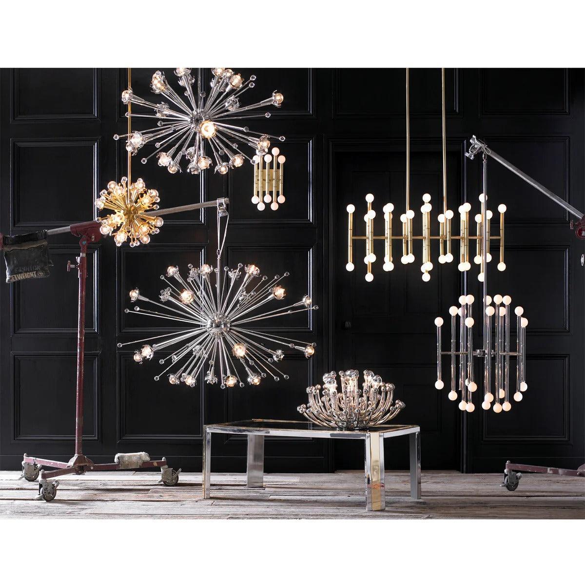Jonathan Adler 10-flammige Wandlampe Meurice | Silber