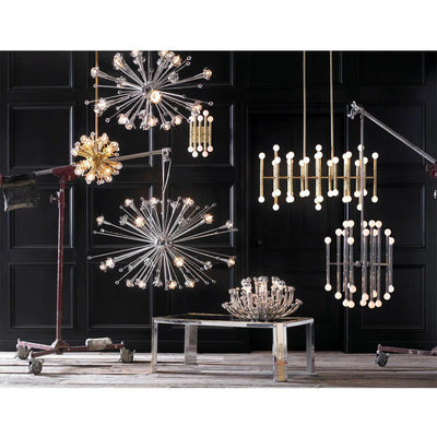 Jonathan Adler 10-flammige Wandlampe Meurice | Silber