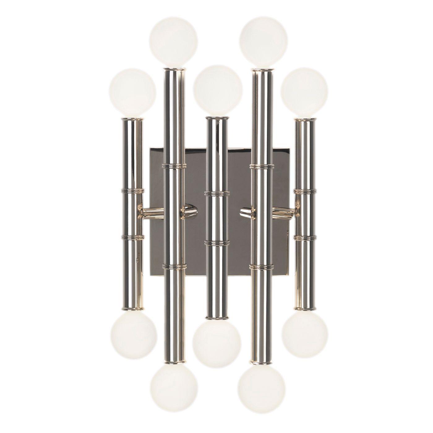 Jonathan Adler 10-flammige Wandlampe Meurice | Silber
