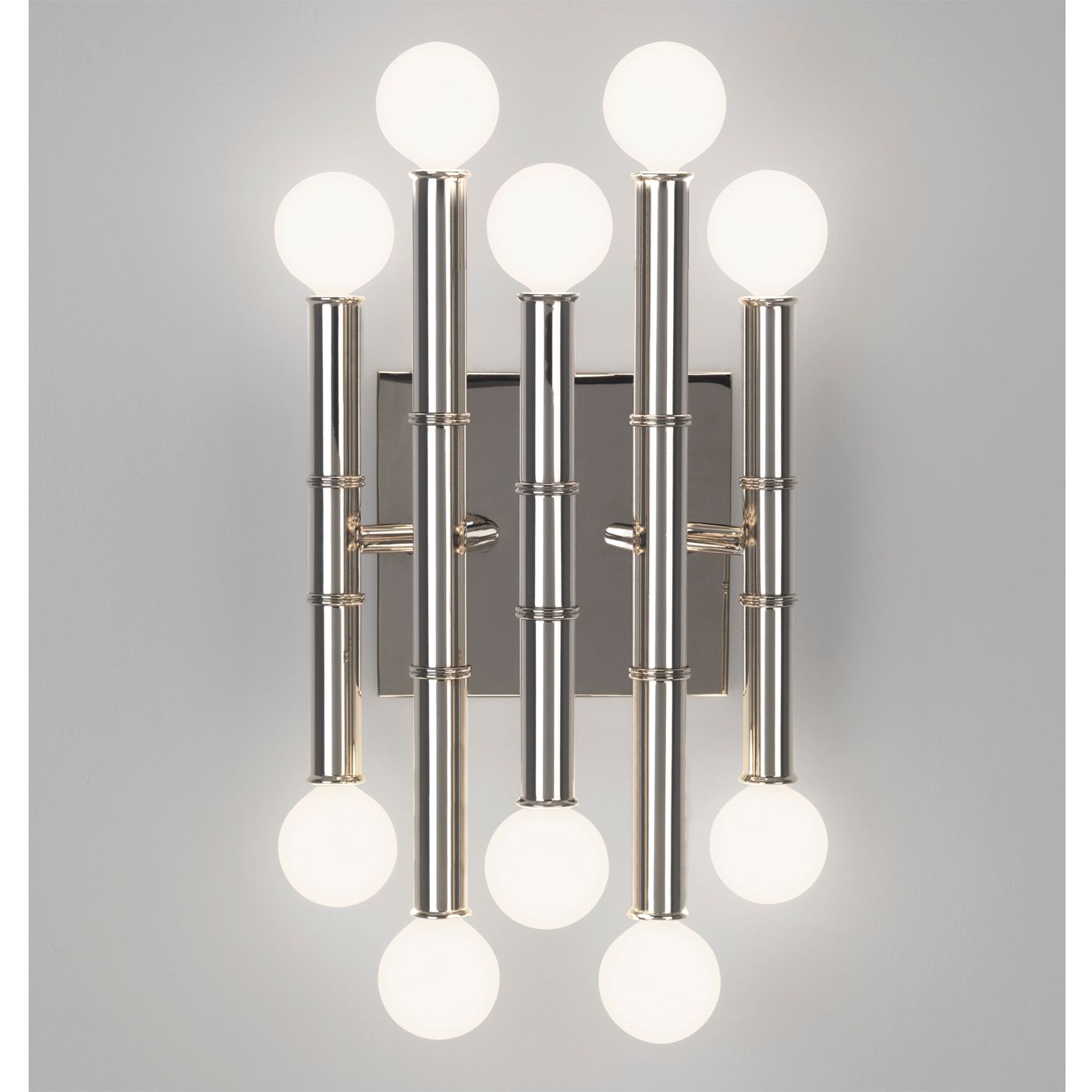 Jonathan Adler 10-flammige Wandlampe Meurice | Silber