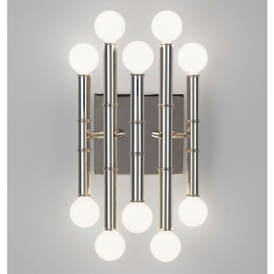 Jonathan Adler 10-flammige Wandlampe Meurice | Silber