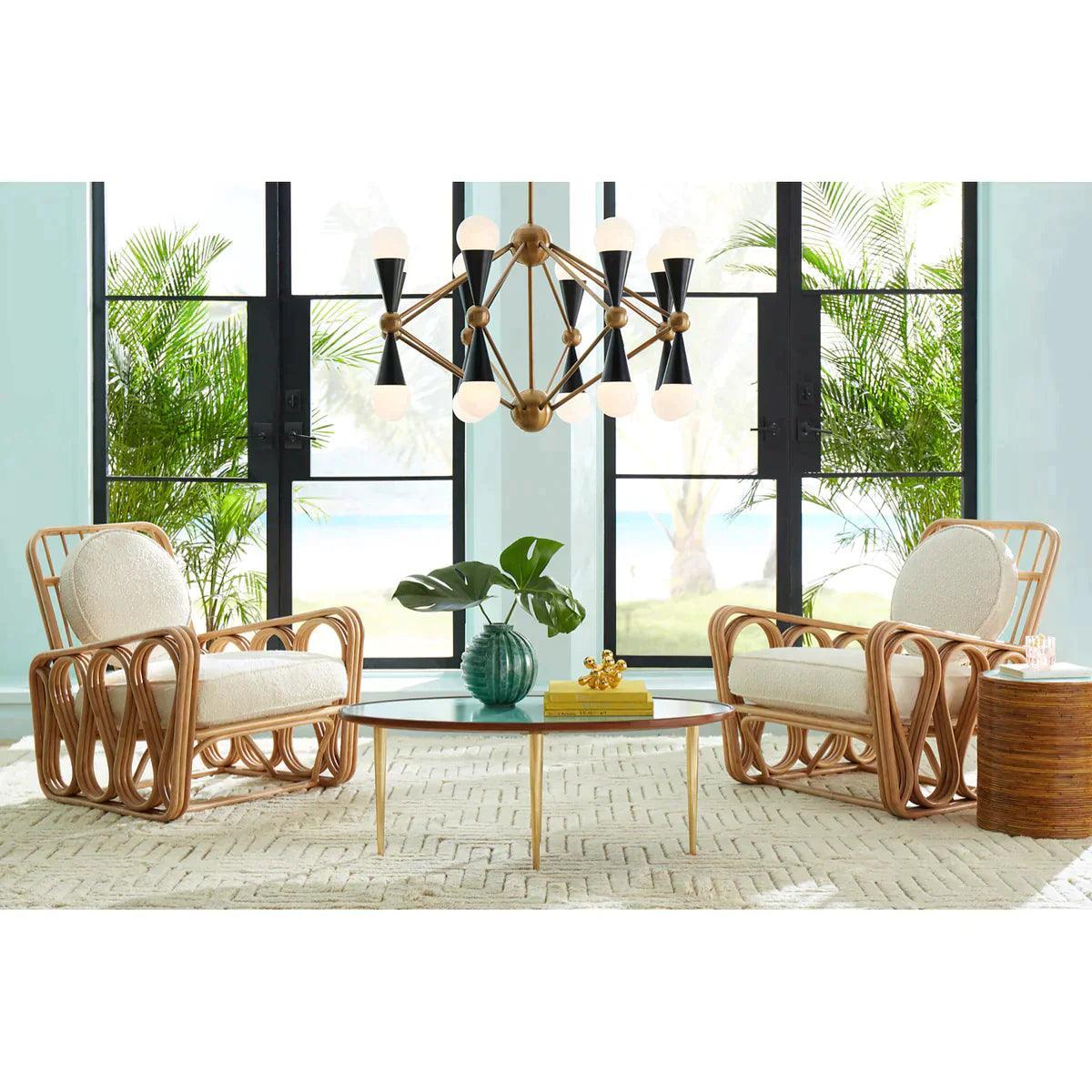 Jonathan Adler 16-flammiger Chandelier Deckenleuchter Caracas