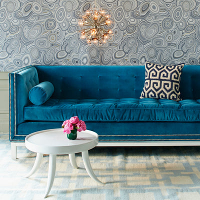 Jonathan Adler 18-flammiger Chandelier Deckenleuchter Sputnik | Silber