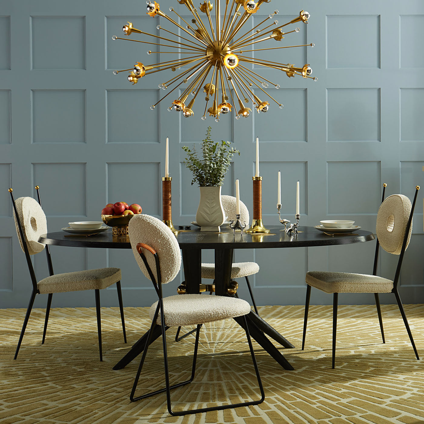 Jonathan Adler 24-flammiger Giant Kronleuchter Chandelier Sputnik | Gold