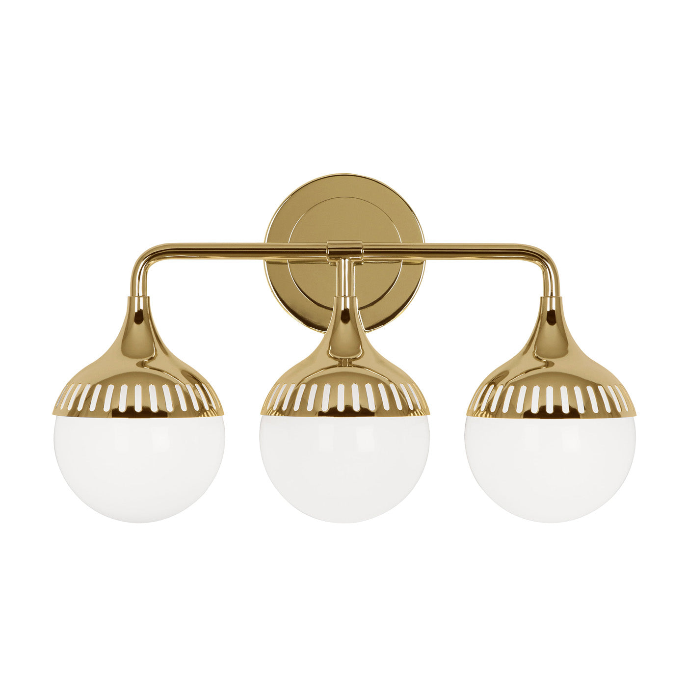 Jonathan Adler 3-flammige Wandlampe Rio | Gold