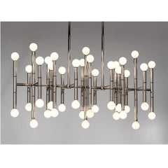 Jonathan Adler Chandelier De Plafond À 42 Flammes Meurice | Argent