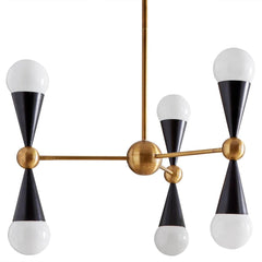 Jonathan Adler 6-flammiger Chandelier Deckenleuchter Caracas