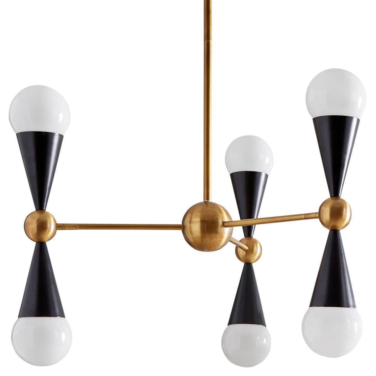 Jonathan Adler 6-flammiger Chandelier Deckenleuchter Caracas