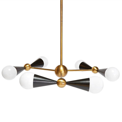 Jonathan Adler 6-flammiger Chandelier Deckenleuchter Caracas