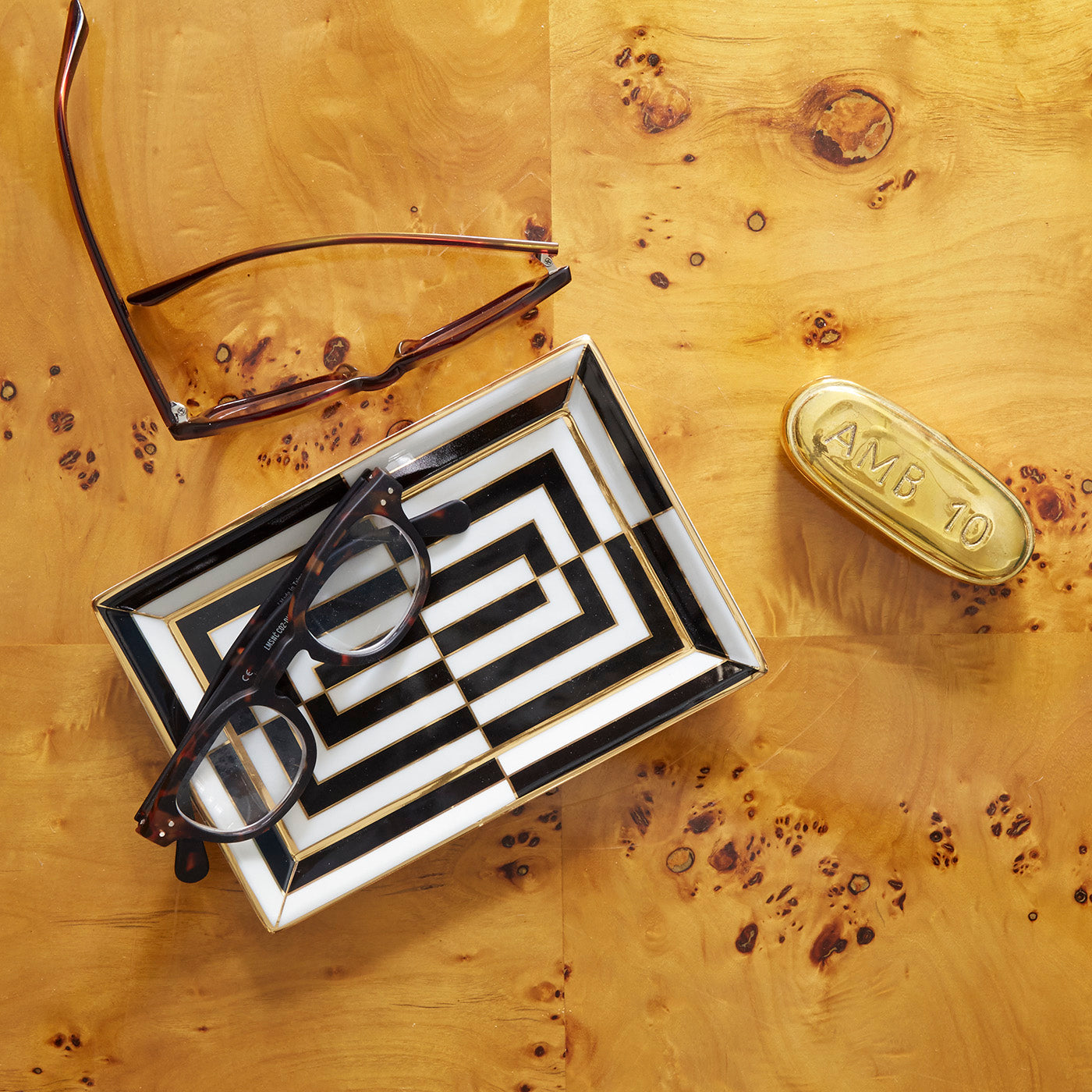 Jonathan Adler Ablageschale Op Art Rectangle Tray