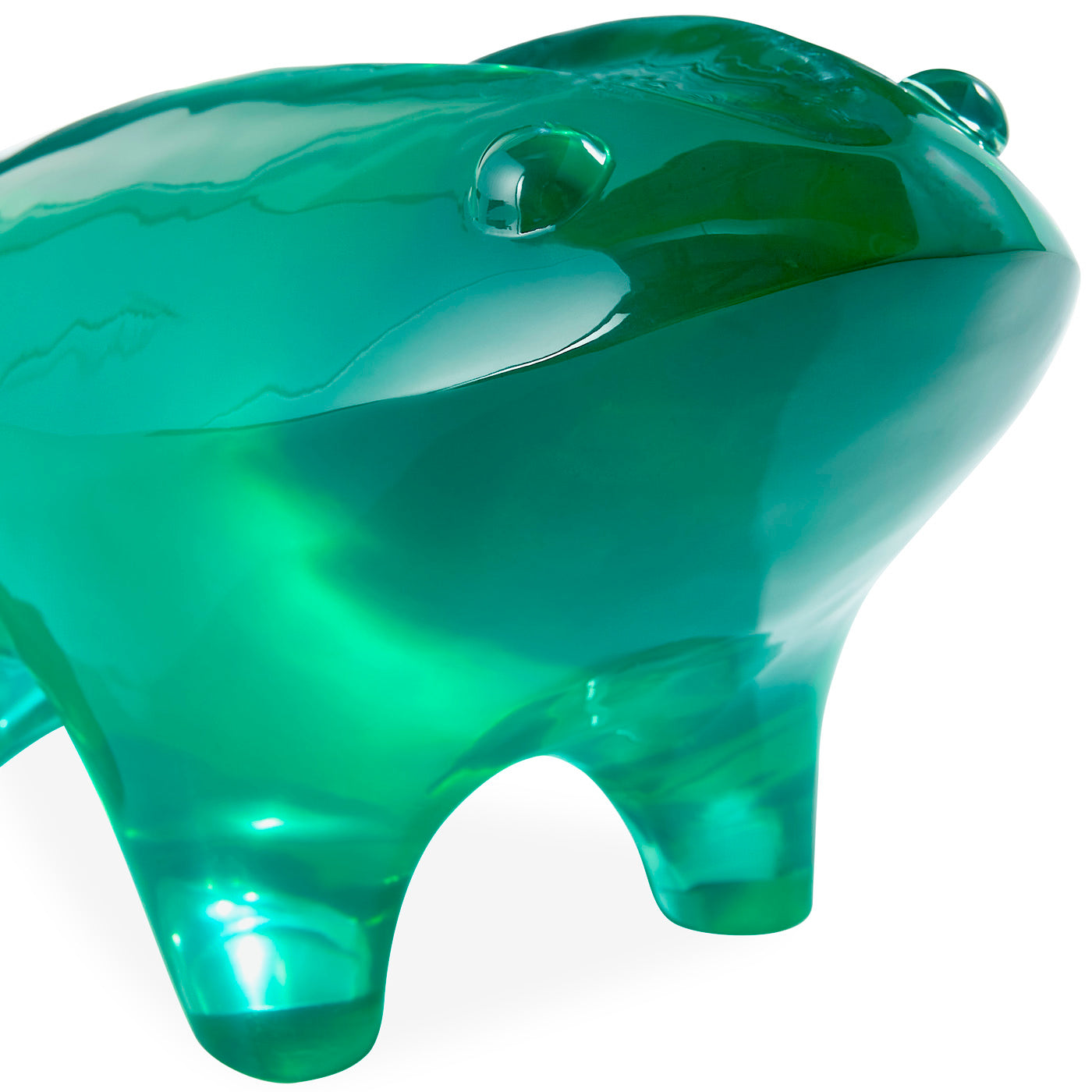 Jonathan Adler Acryl Skulptur Frosch | Grün
