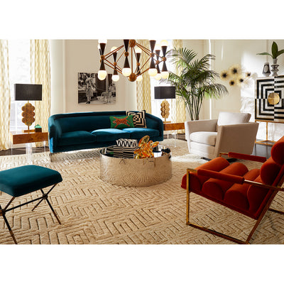 Jonathan Adler Acryl Skulptur Giant Amoeba | Orange