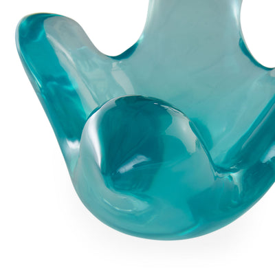 Jonathan Adler Acryl Skulptur Giant Bird Bowl | Türkis