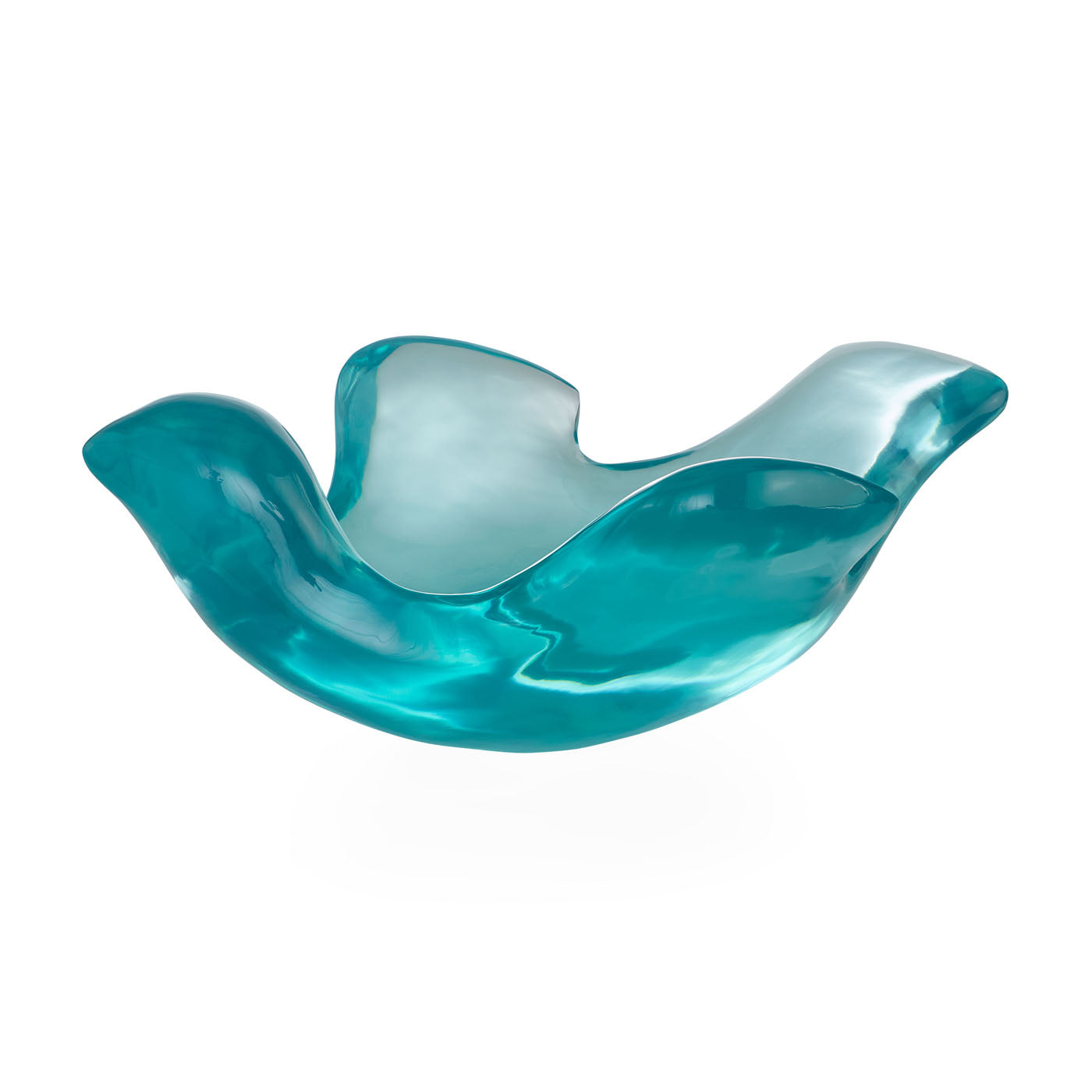 Jonathan Adler Acryl Skulptur Giant Bird Bowl | Türkis