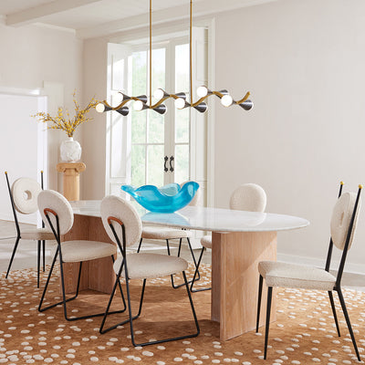 Jonathan Adler Acryl Skulptur Giant Bird Bowl | Türkis