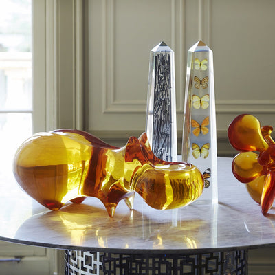Jonathan Adler Acryl Skulptur Giant Hippo | Orange