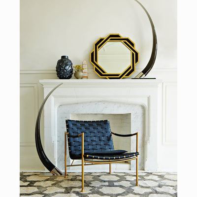 Jonathan Adler Acryl Skulptur Giant Horn Tusk | Smoke