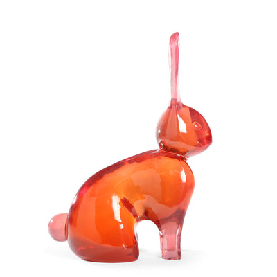 Jonathan Adler Acryl Skulptur Giant Rabbit Hase | Rot