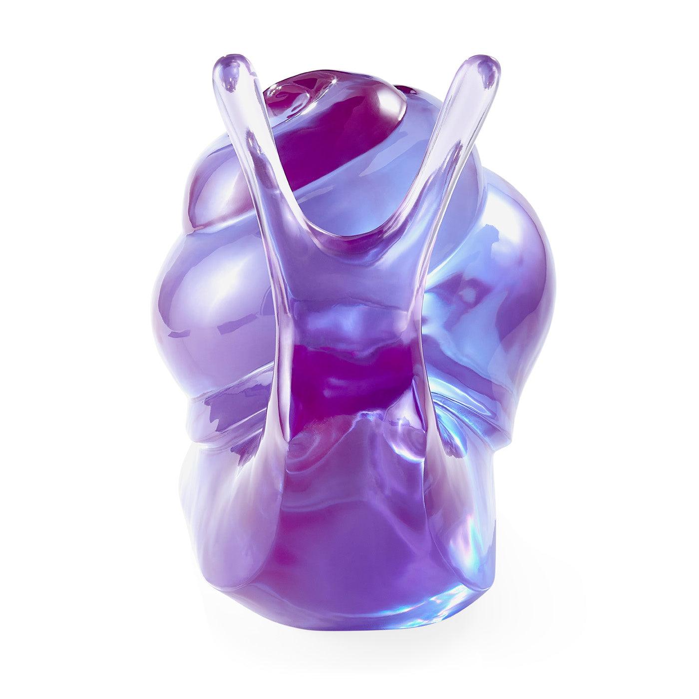 Jonathan Adler Acryl Skulptur Giant Snail Schnecke | Violett