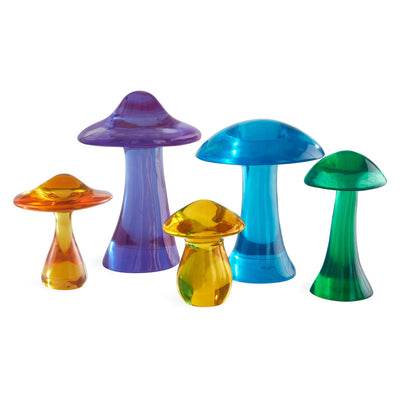 Jonathan Adler Acryl Skulptur Pilz Mushroom | Türkis