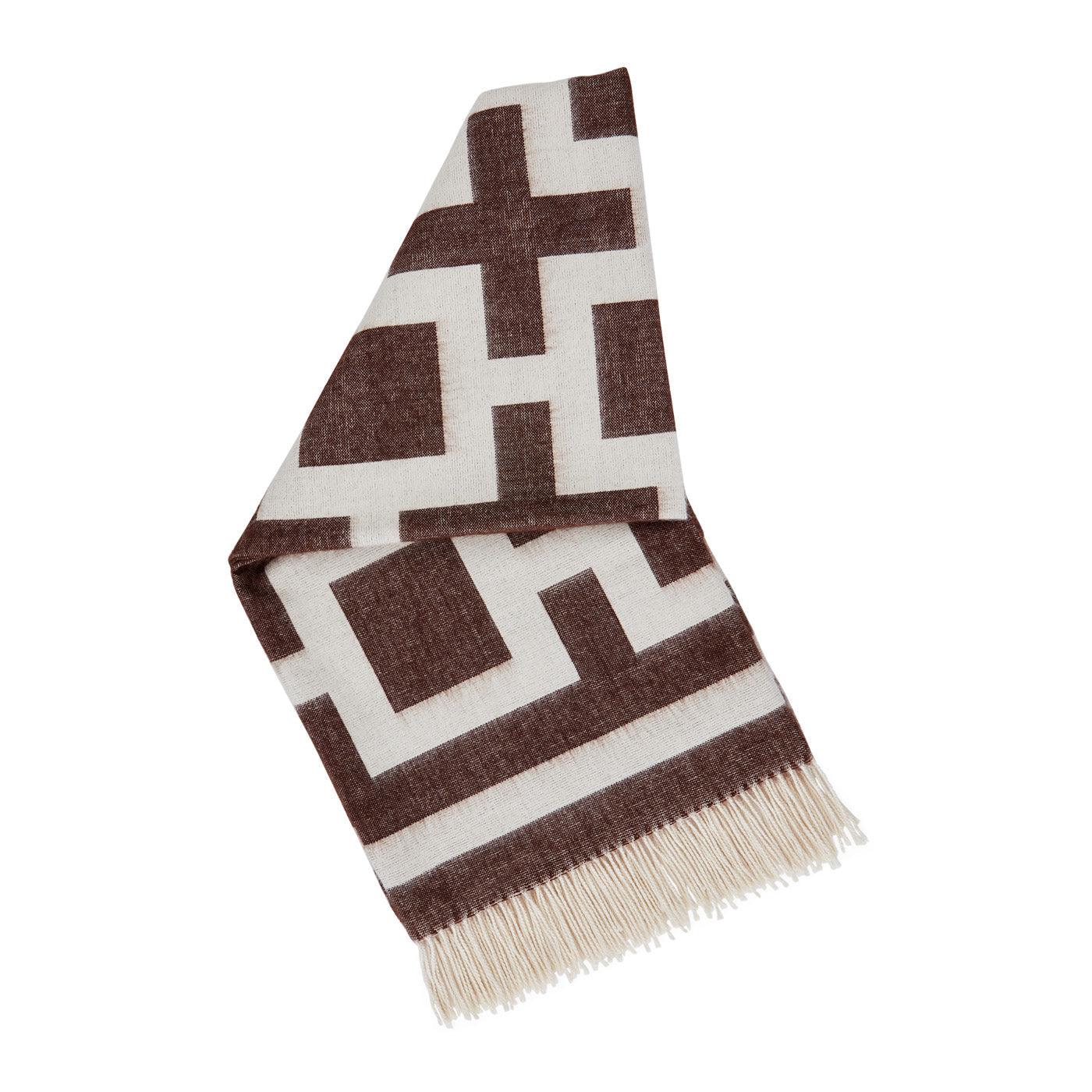 Jonathan Adler Alpaka-Wolldecke Nixon | 127x178 cm