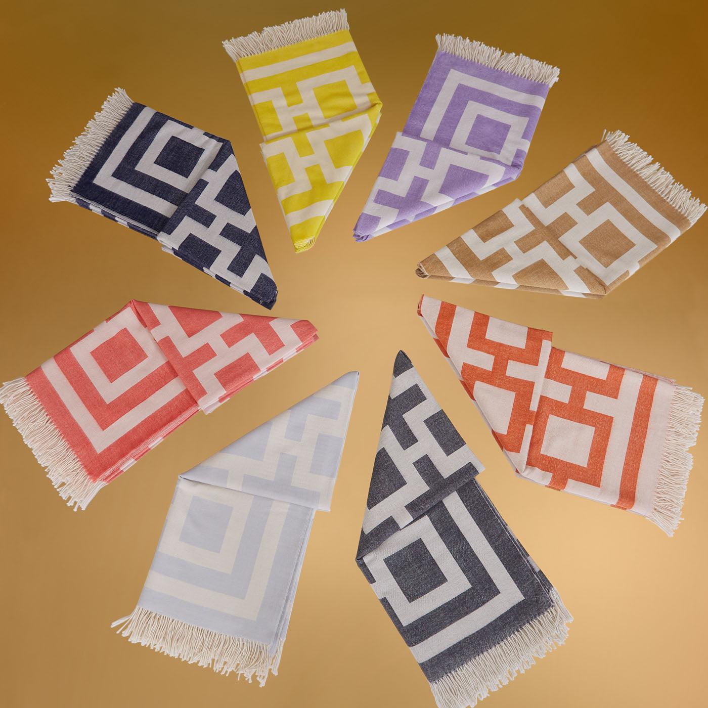 Jonathan Adler Alpaka-Wolldecke Nixon | 127x178 cm