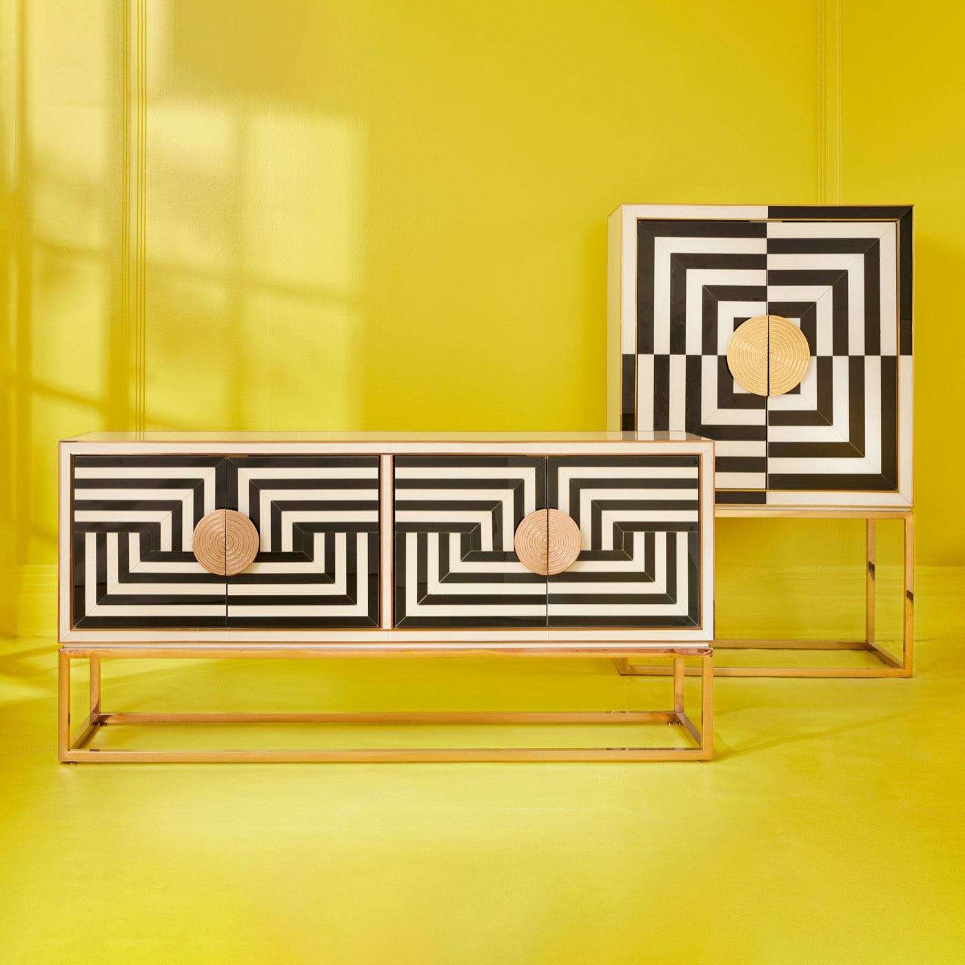 Jonathan Adler Barschrank Op Art