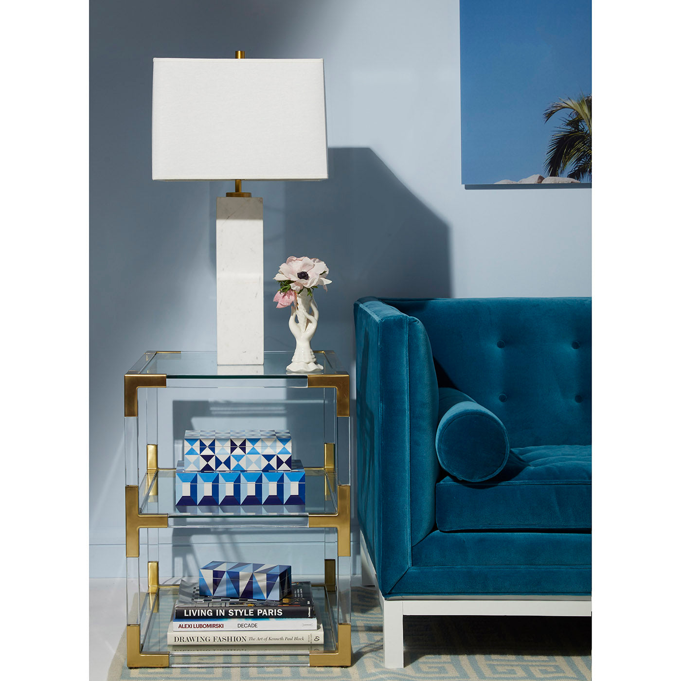 Jonathan Adler Beistelltisch Jacques mit 3 Ebenen