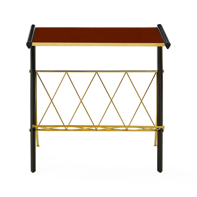 Jonathan Adler Beistelltisch Trocadero mit Zeitschriftenablage