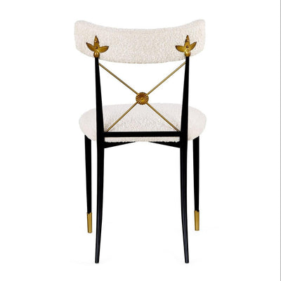 Jonathan Adler Bouclé-Esszimmerstuhl Rider | Olympus Oatmeal