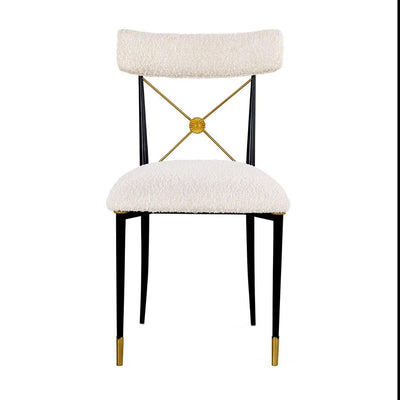 Jonathan Adler Bouclé-Esszimmerstuhl Rider | Olympus Oatmeal