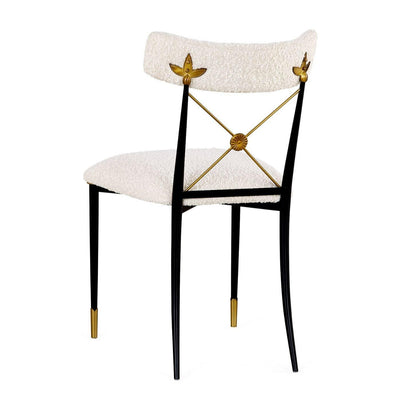 Jonathan Adler Bouclé-Esszimmerstuhl Rider | Olympus Oatmeal