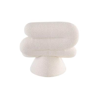 Jonathan Adler Bouclé Relaxliege Chaiselongue Serpentine | Olympus Ivory