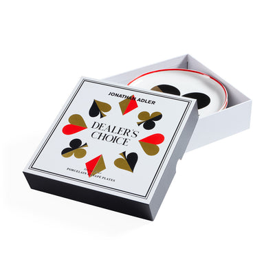 Jonathan Adler Canapé Dessert Teller Set Dealer´s Choice | 4-teilig