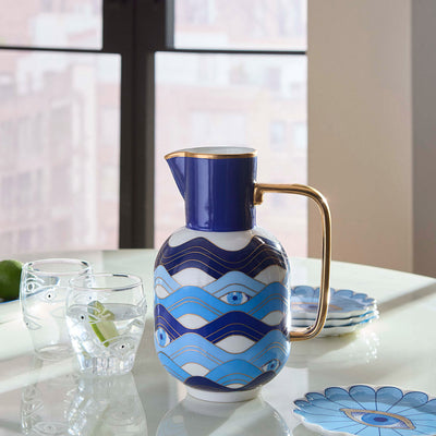 Jonathan Adler Canapé Dessert Teller Set Fleur | 4-teilig