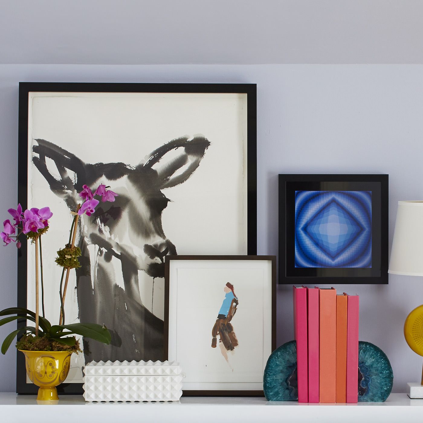 Jonathan Adler Charade Square Studded Aufbewahrungsbox