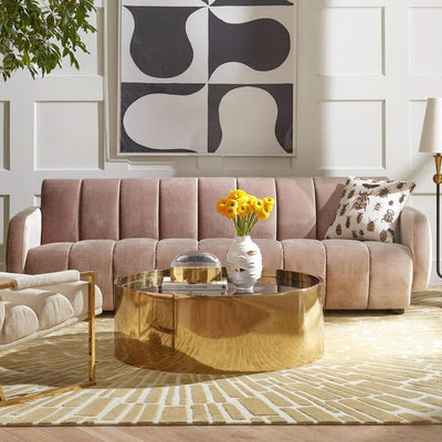 Jonathan Adler Coffee Table Alphaville Gold | ø 98 cm