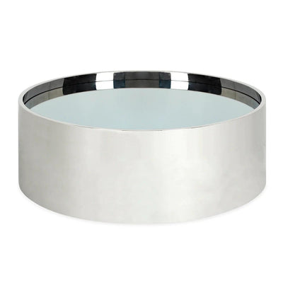 Jonathan Adler Coffee Table Alphaville Silber | ø 98 cm