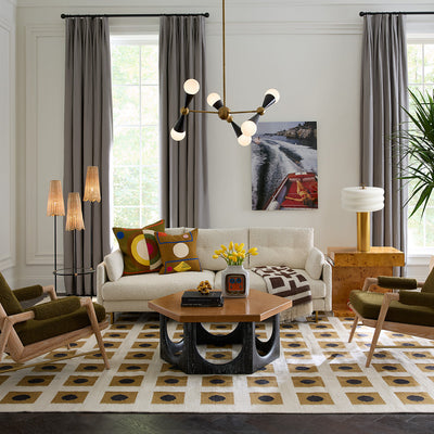 Jonathan Adler Couchtisch Coliseum aus Kork