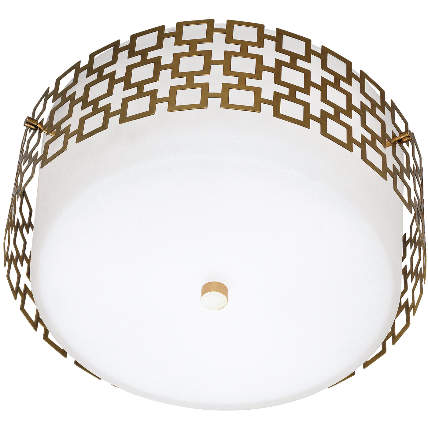Jonathan Adler Deckenleuchte Parker Flush Mount | Antik Gold