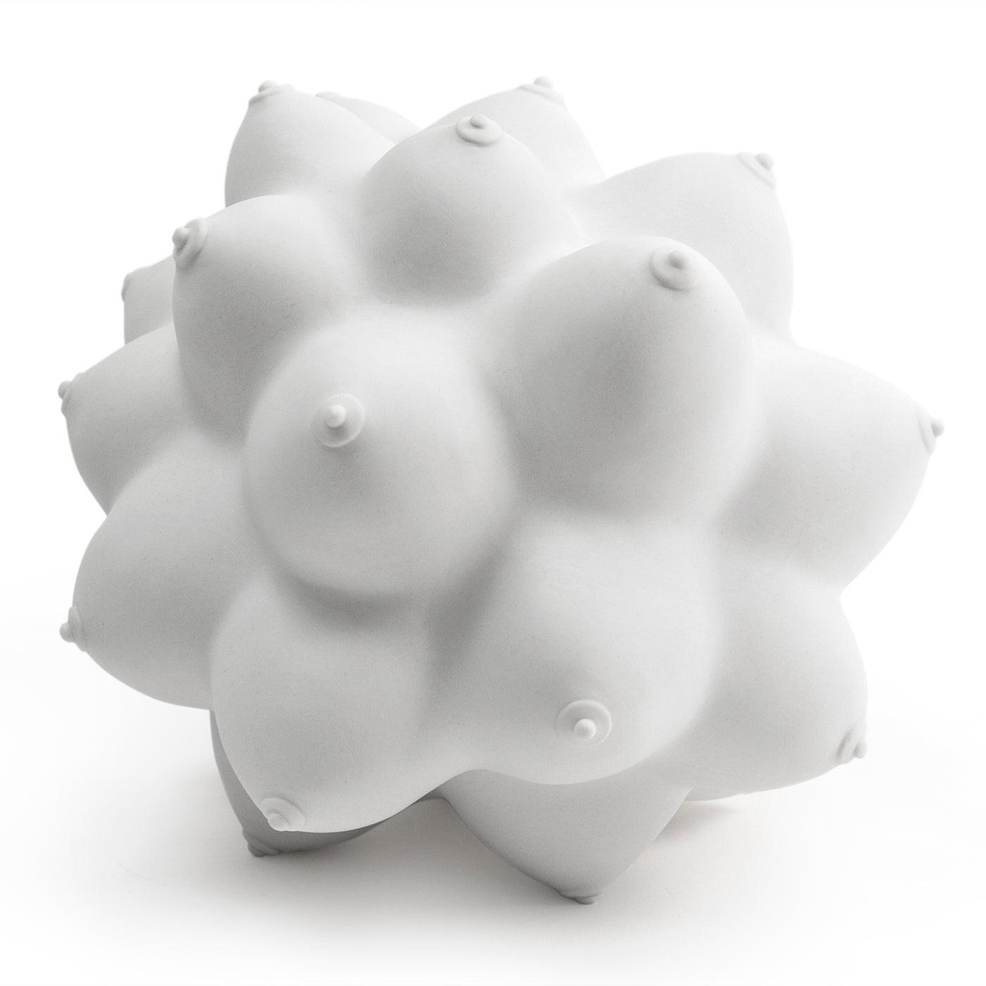 Jonathan Adler Dekoobjekt Skulptur Georgia Orb | Mattweiß