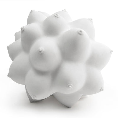 Jonathan Adler Dekoobjekt Skulptur Georgia Orb | Mattweiß